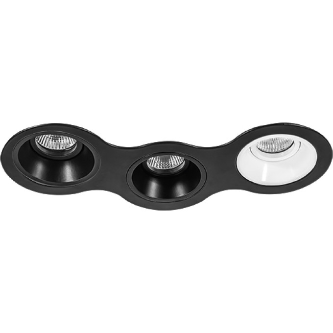 Комплект из светильников и рамки LIGHTSTAR Domino D697070706