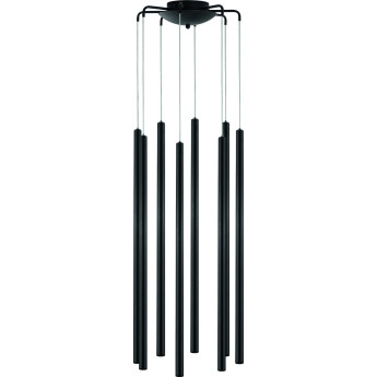 Люстра LIGHTSTAR TUBO L8T747347 LED 40W 2560LM 25G черный 4000K